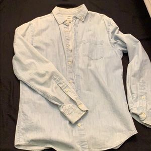 old navy denim shirt